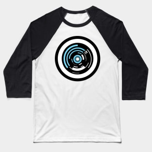 Futuristic Circle (Variant 3) Baseball T-Shirt